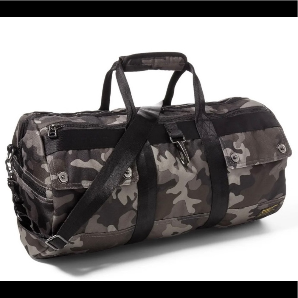 POLO Ralph Lauren Logo Camouflage Duffle Bag